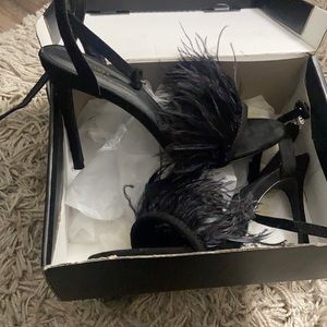 Feather Strap Stilleto